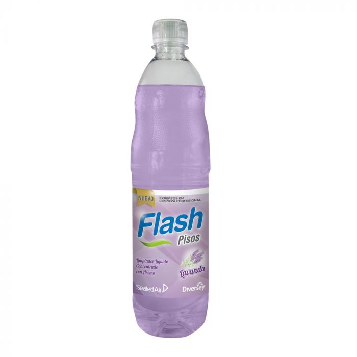 Flash Pisos 900 ml (Limpiador Piso Ceramico Lavanda) c/u